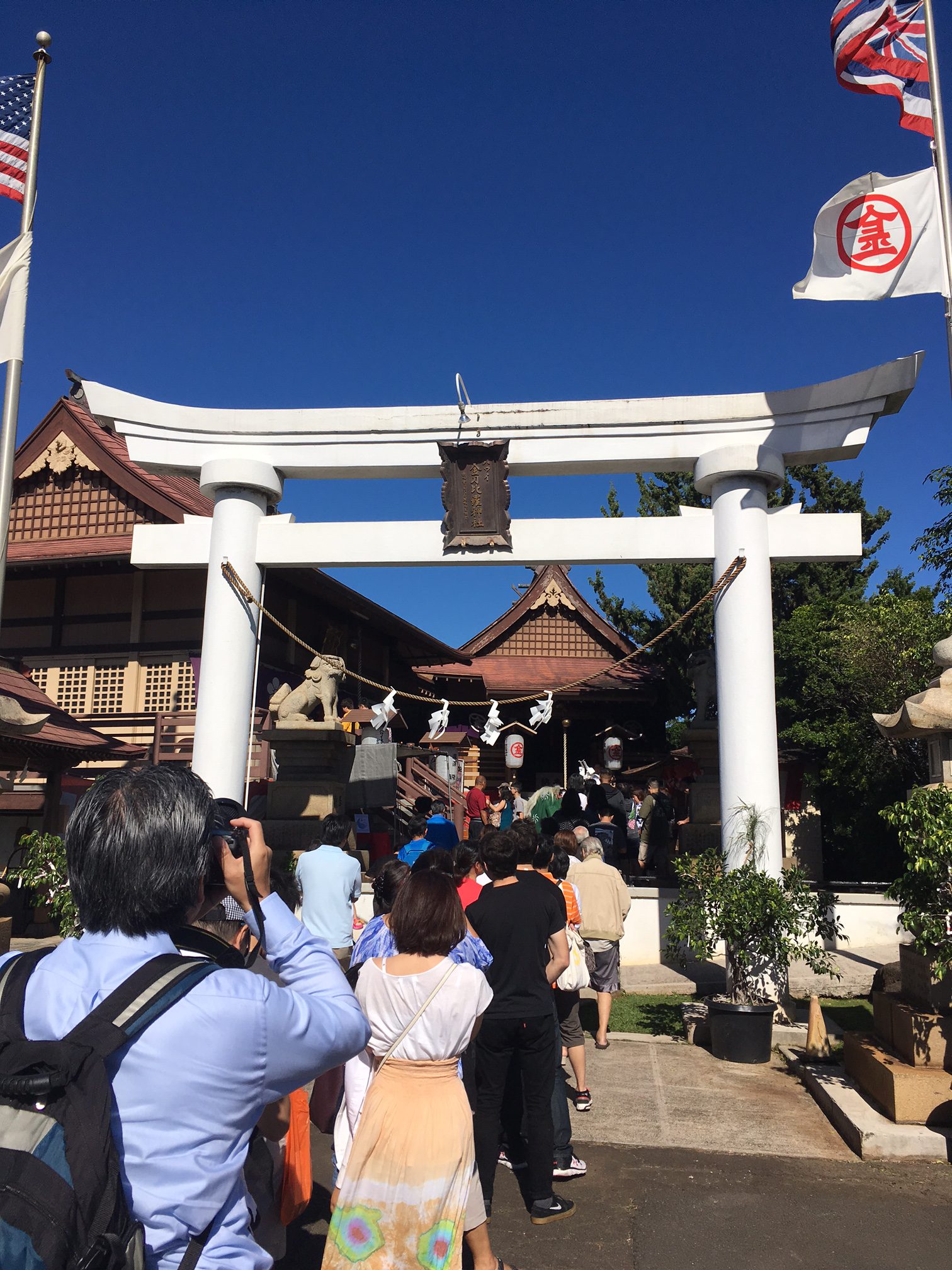 初詣にハワイ金刀比羅神社・ハワイ太宰府天満宮に行きました!