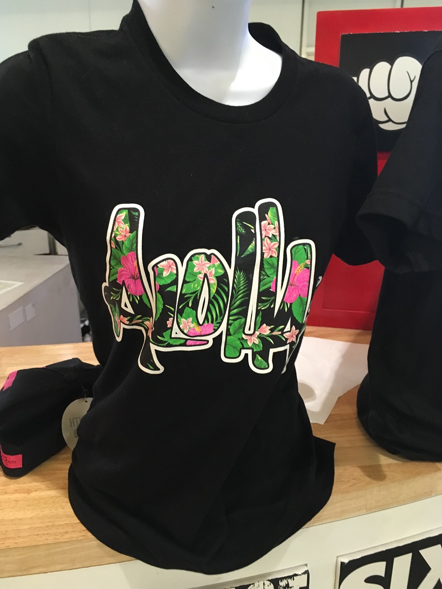 その場で作成!思い出のオリジナルTシャツが作れるお店