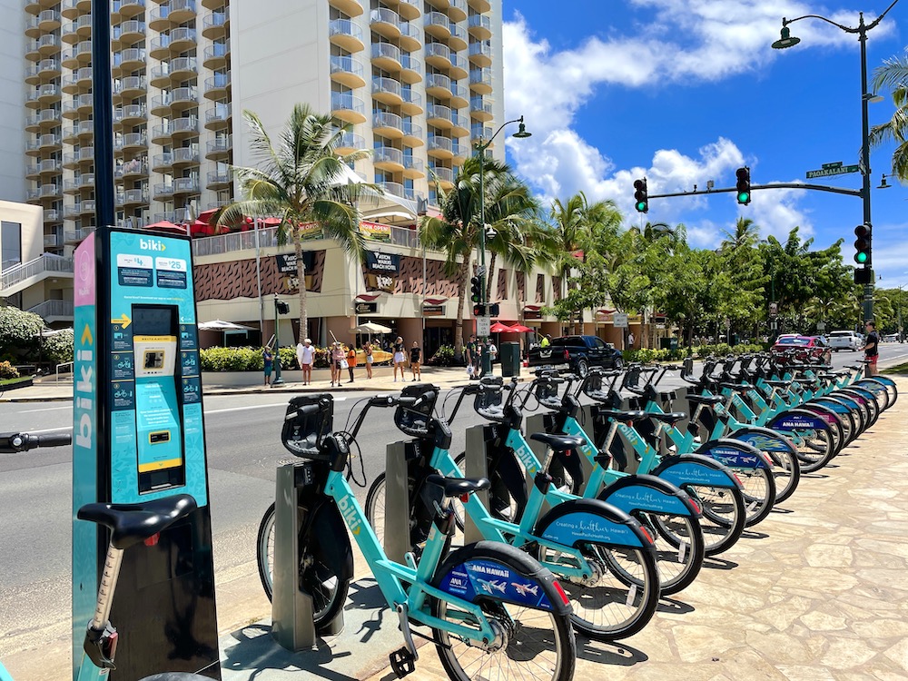 ホノルルのレンタル自転車「Biki」の使い方 〜アプリ使用方法も!〜