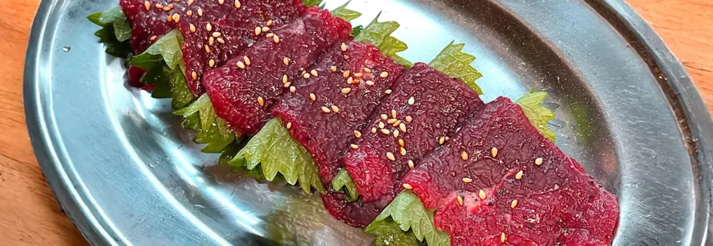 紫蘇巻きロース